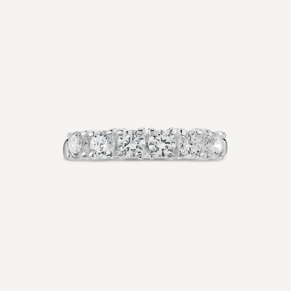 Sterling Silver Cubic Zirconia Ring