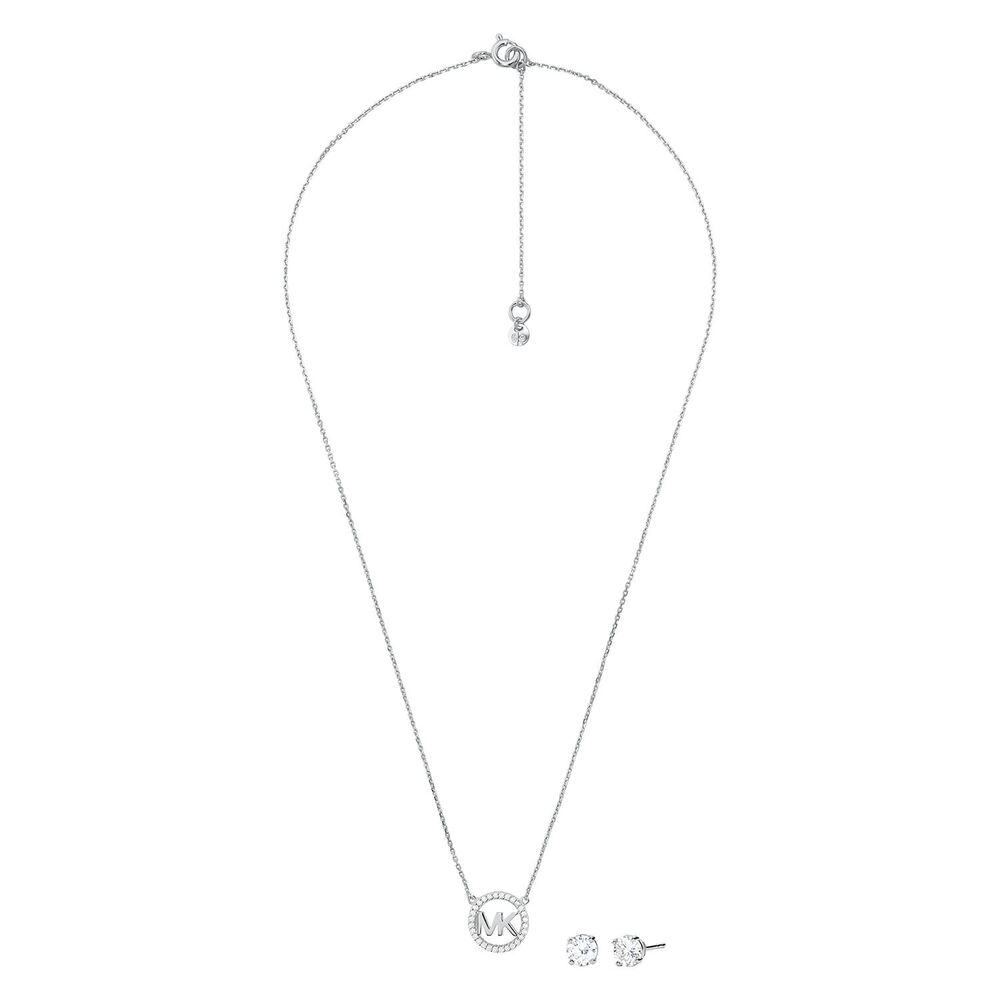 Michael Kors Hearts Necklace and Earrings Gift Set image number 1