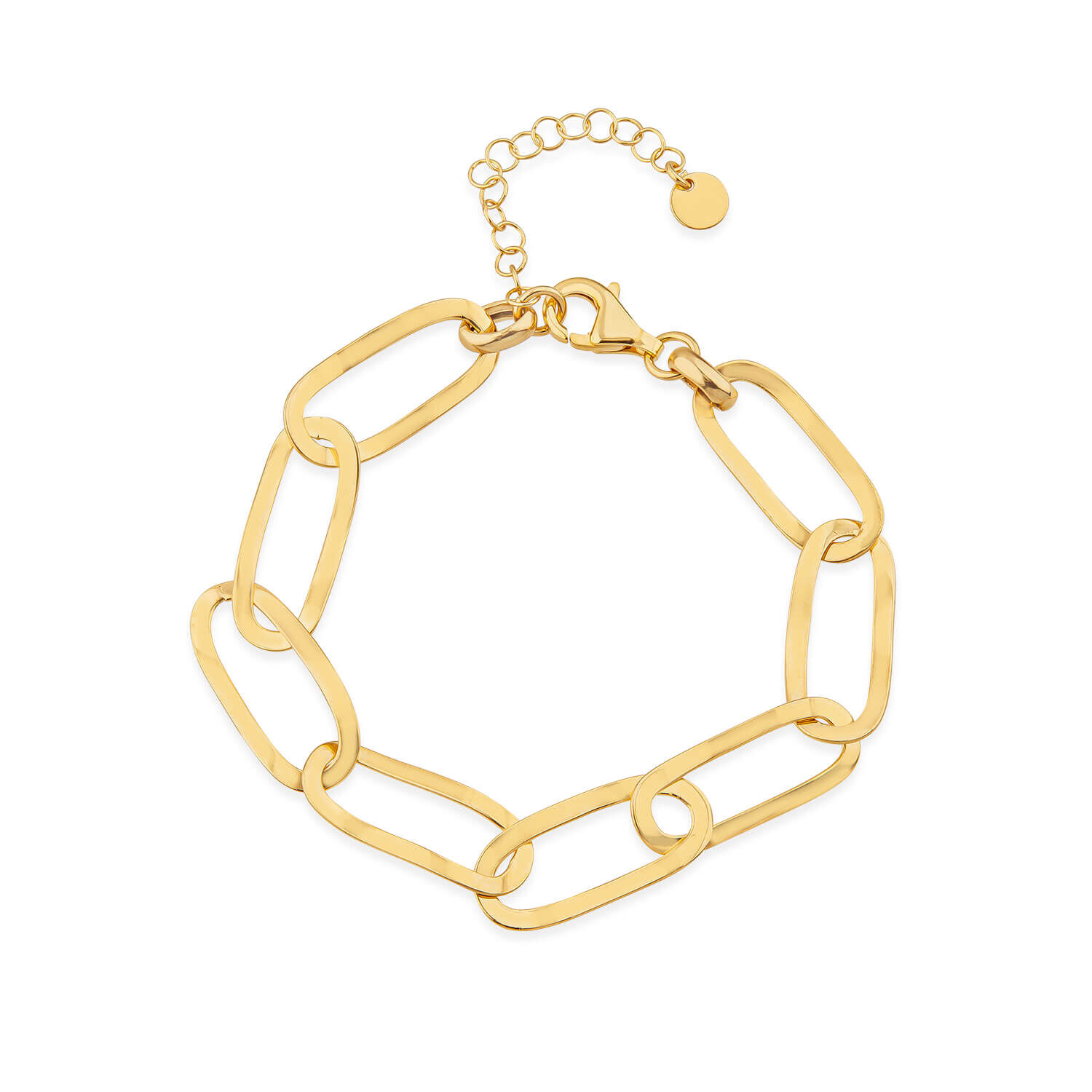 Yellow gold plated sterling silver store