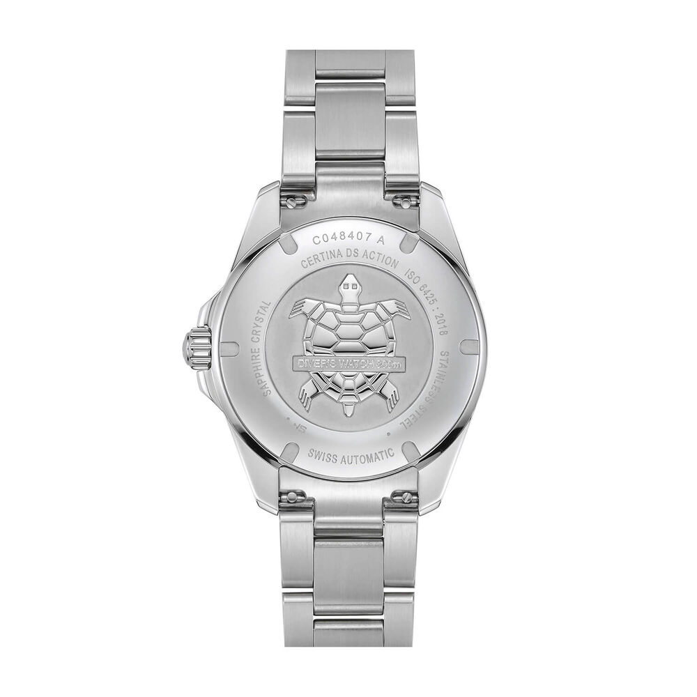 Certina DS Action Diver 40.5mm Black Dial Steel Bracelet Watch