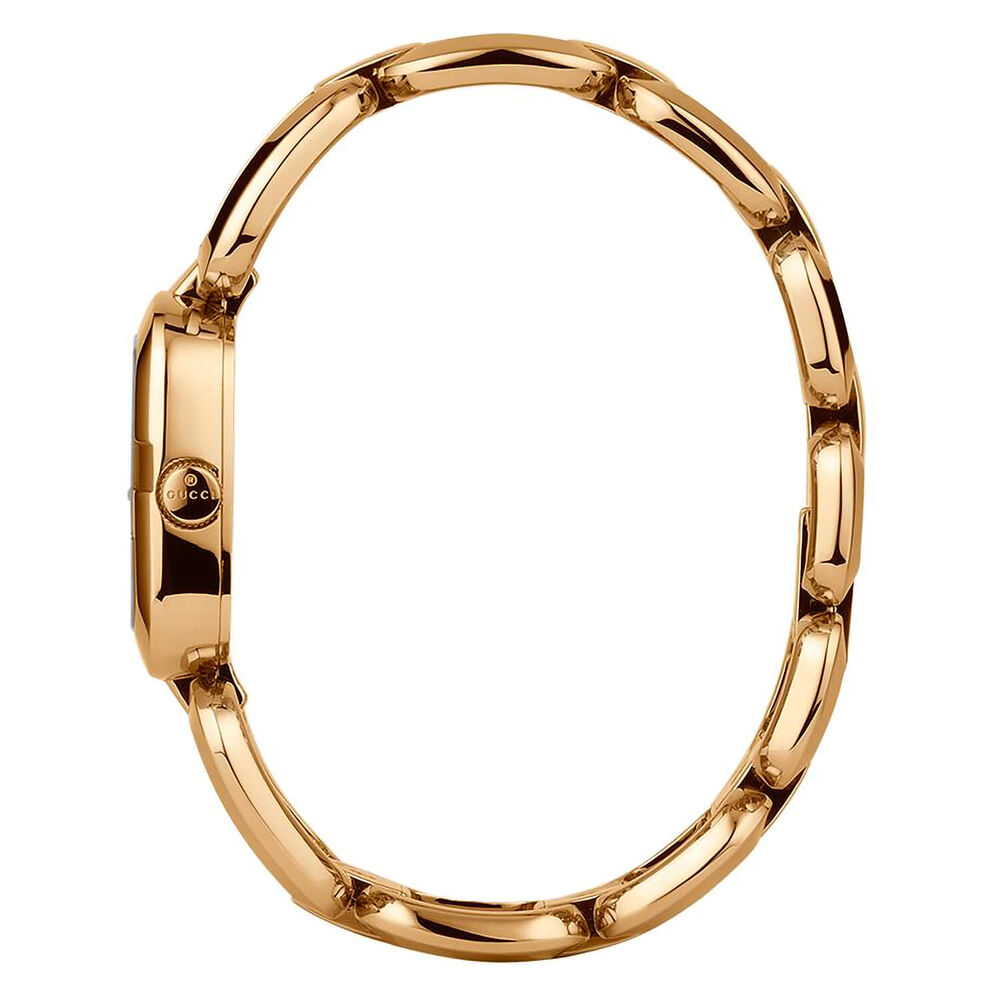 Gucci G-Gucci ladies' gold-plated bracelet watch - medium version
