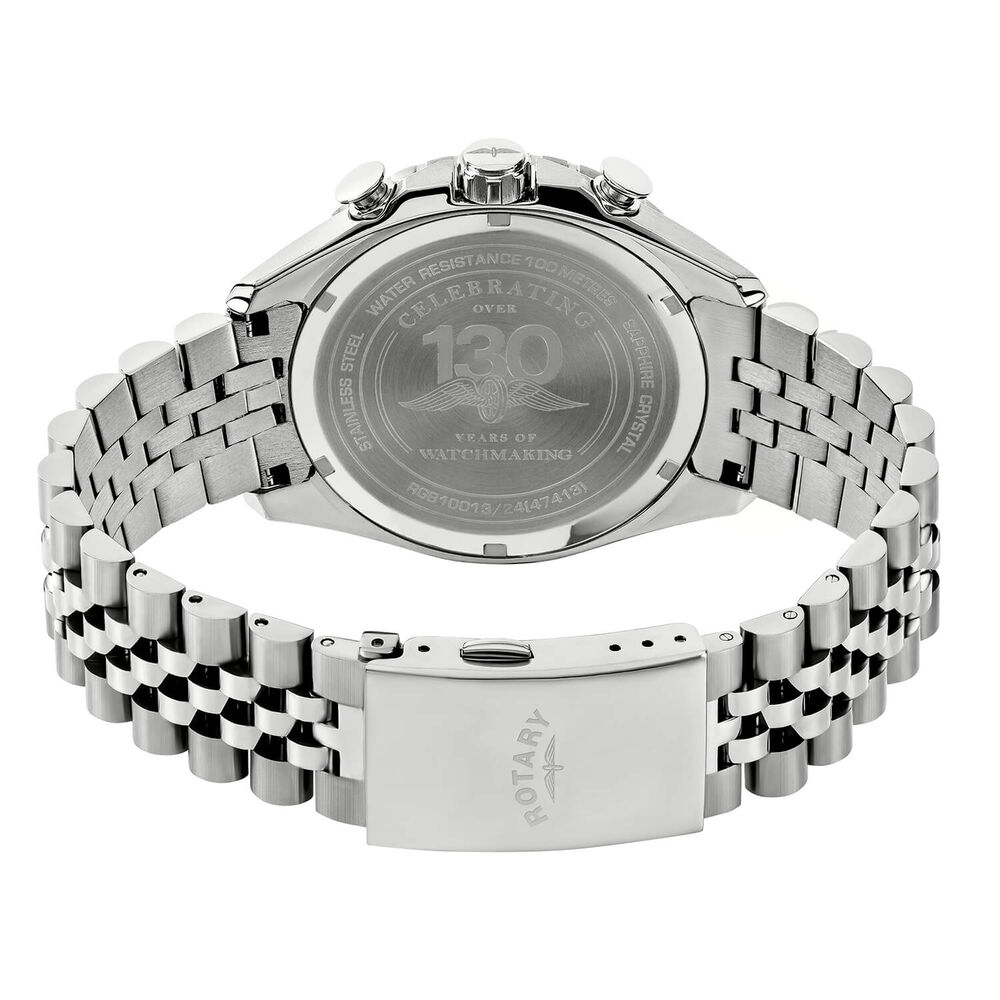 Rotary Apex 100 Chronograph 42mm Green Dial Stainless Steel Bracelet Watch
