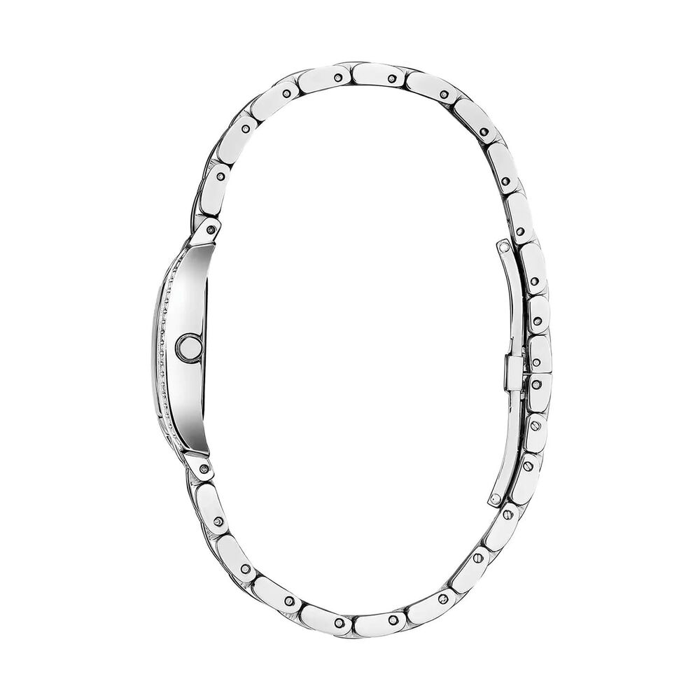 Citizen Petite Palidoro 28x14mm Pink Mother of Pearl Dial Steel Bracelet Watch image number 1