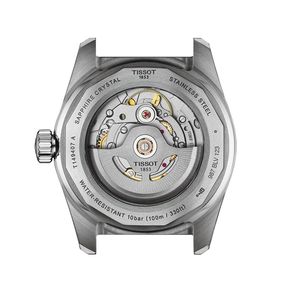 Tissot PR516 Powermatic 80 38mm Cream Dial Two Tone Steel Bracelet Watch image number 1