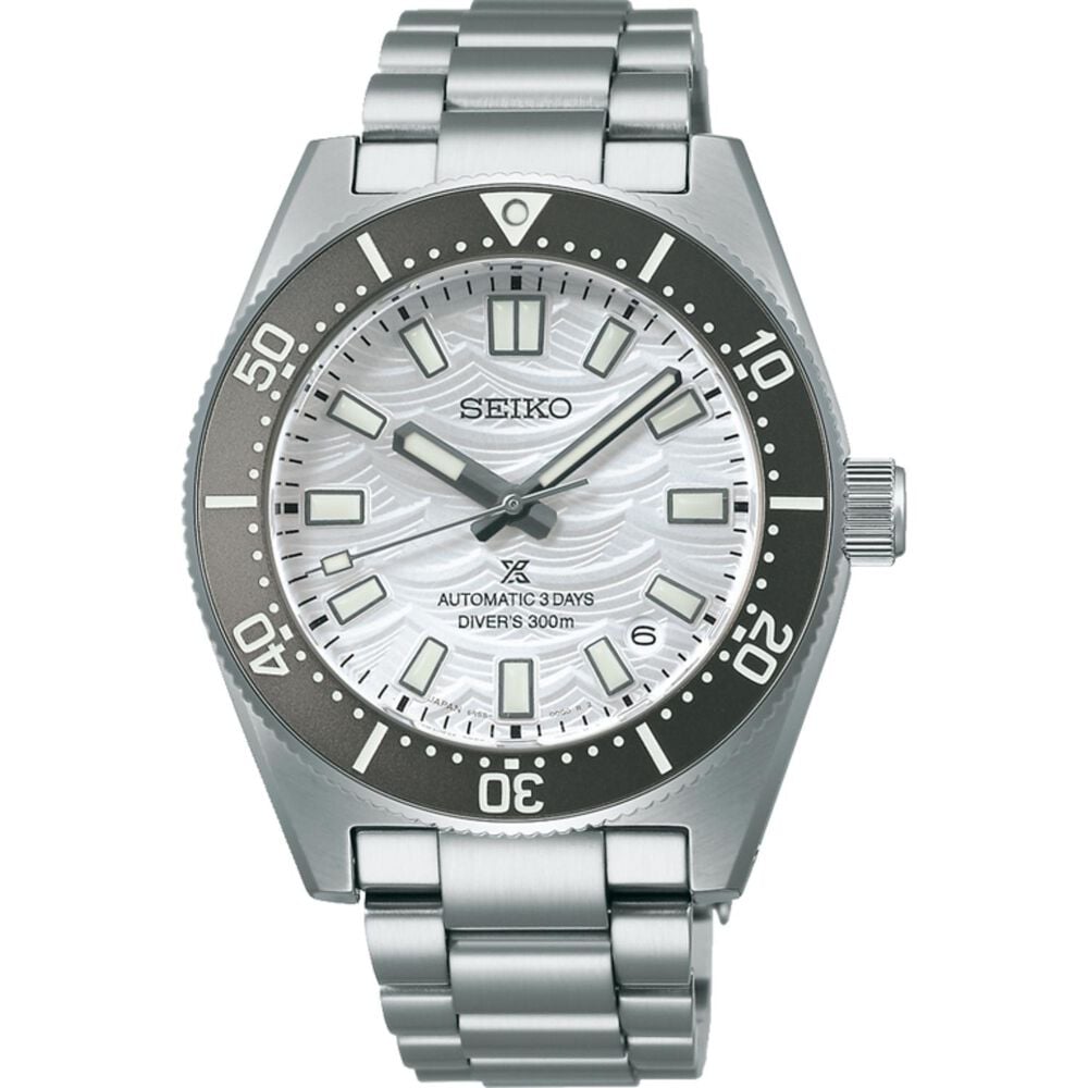 Seiko Prospex 1965 Heritage Diver’s 60th Anniversary Edition 40mm Silver Dial Bracelet Watch image number 0