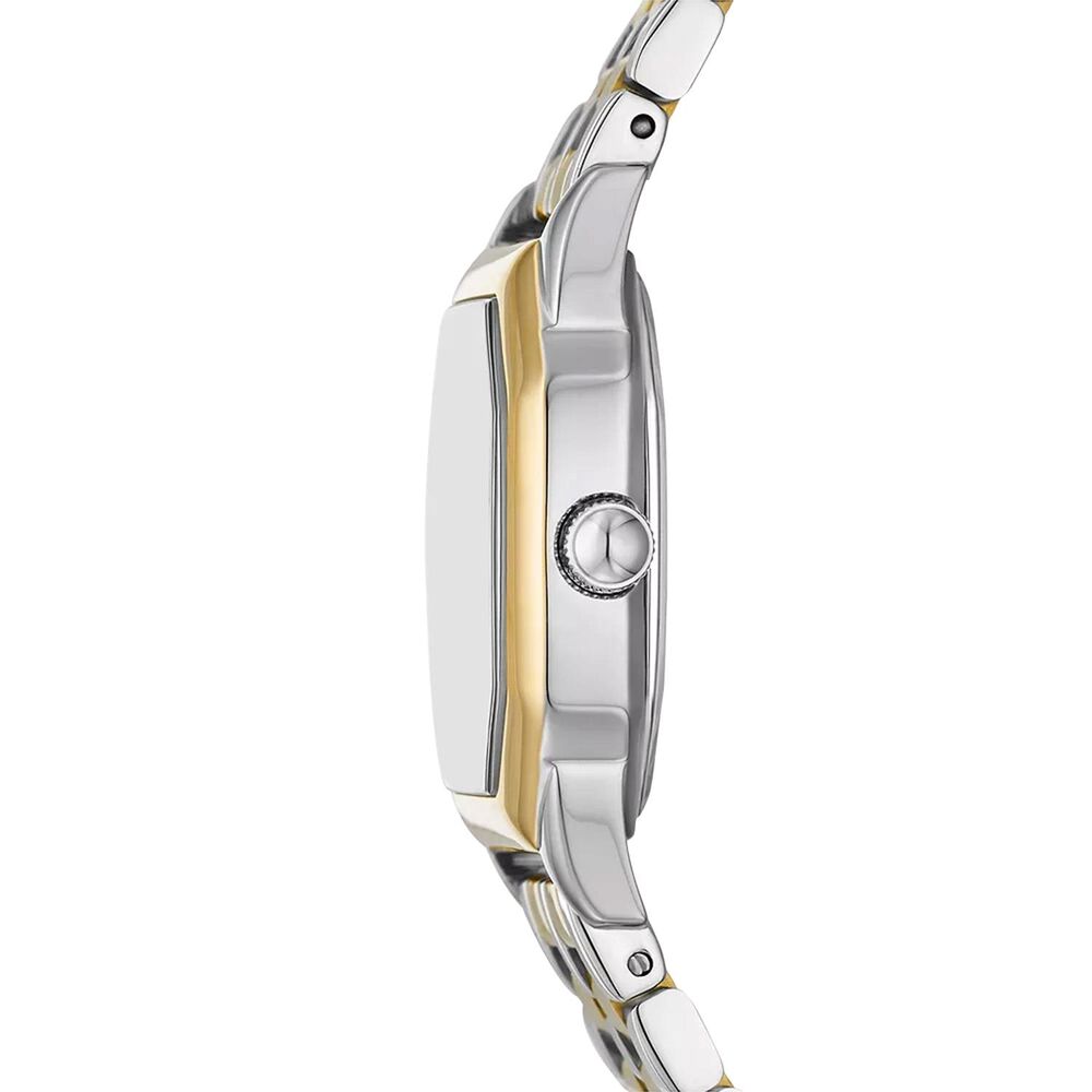 Fossil Harlow 27mm Cream Dial Two-Tone Stainless Steel Bracelet Watch image number 2