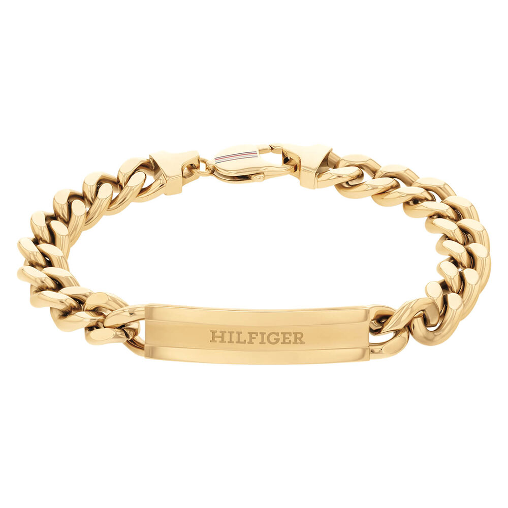Tommy Hilfiger Clash Yellow Gold Coloured Steel Bracelet