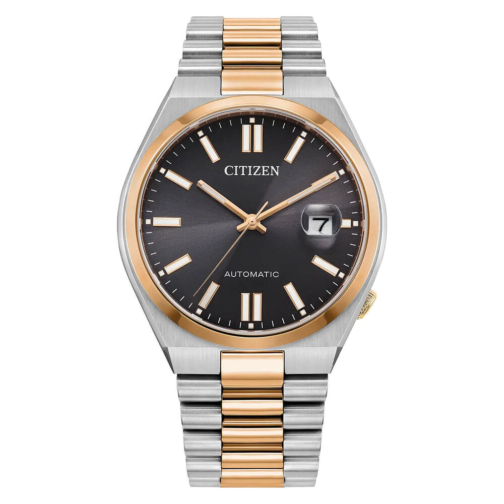Citizen Tsuyosa 40mm Grey Dial Two-Tone Steel Bracelet Watch image number 0