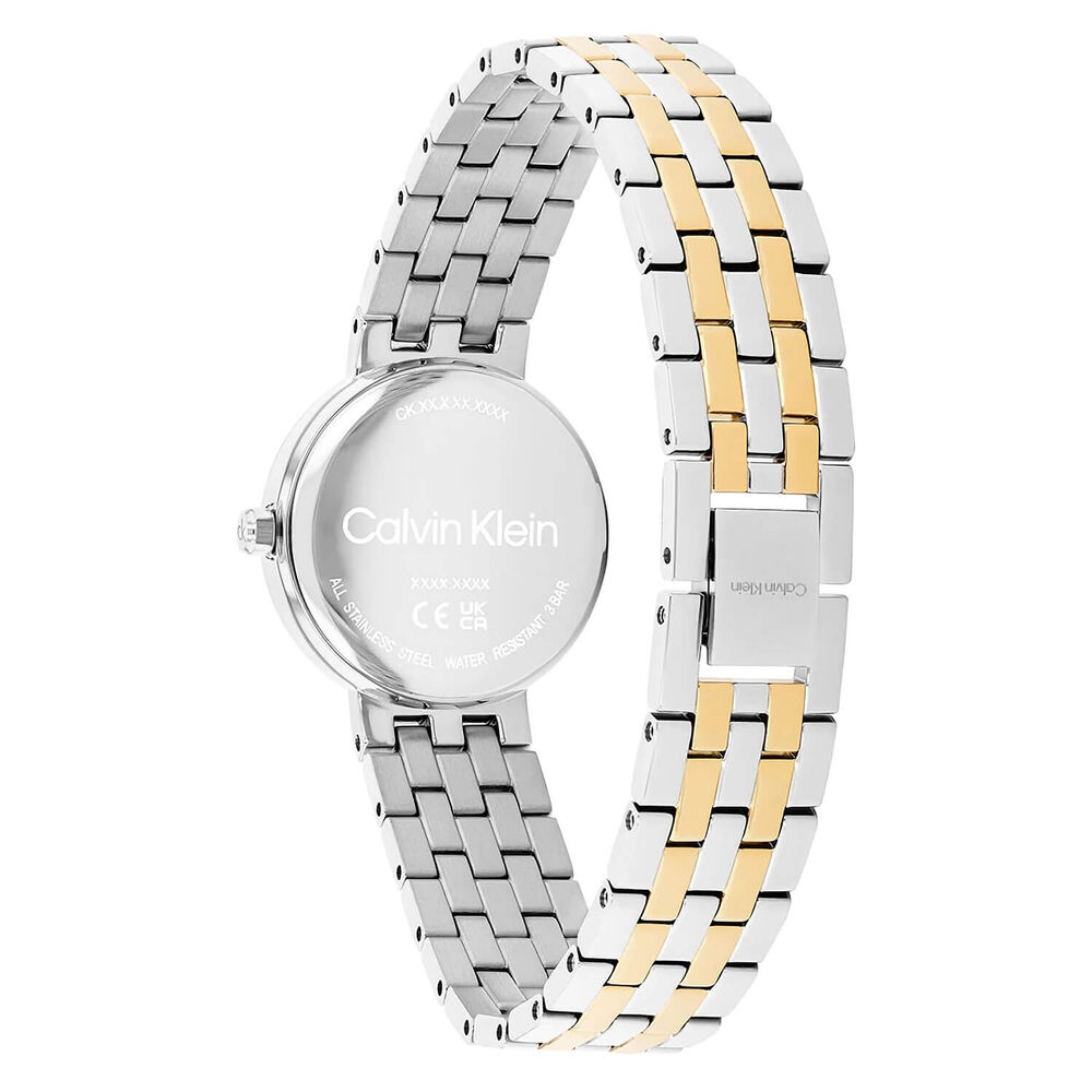 Calvin Klein Forme 26mm Green Dial Two Tone Steel Bracelet Watch