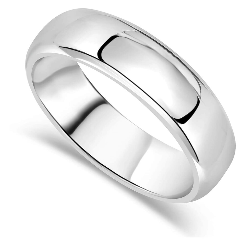 Titanium 6mm Wedding Ring image number 0