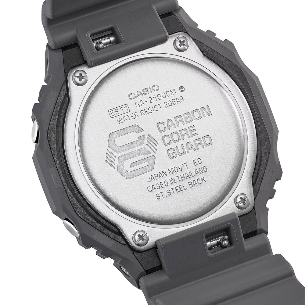 G-SHOCK GA-2100 Series 48.5x45.4mm Black Analogue & Digital Display Camouflage Strap Watch