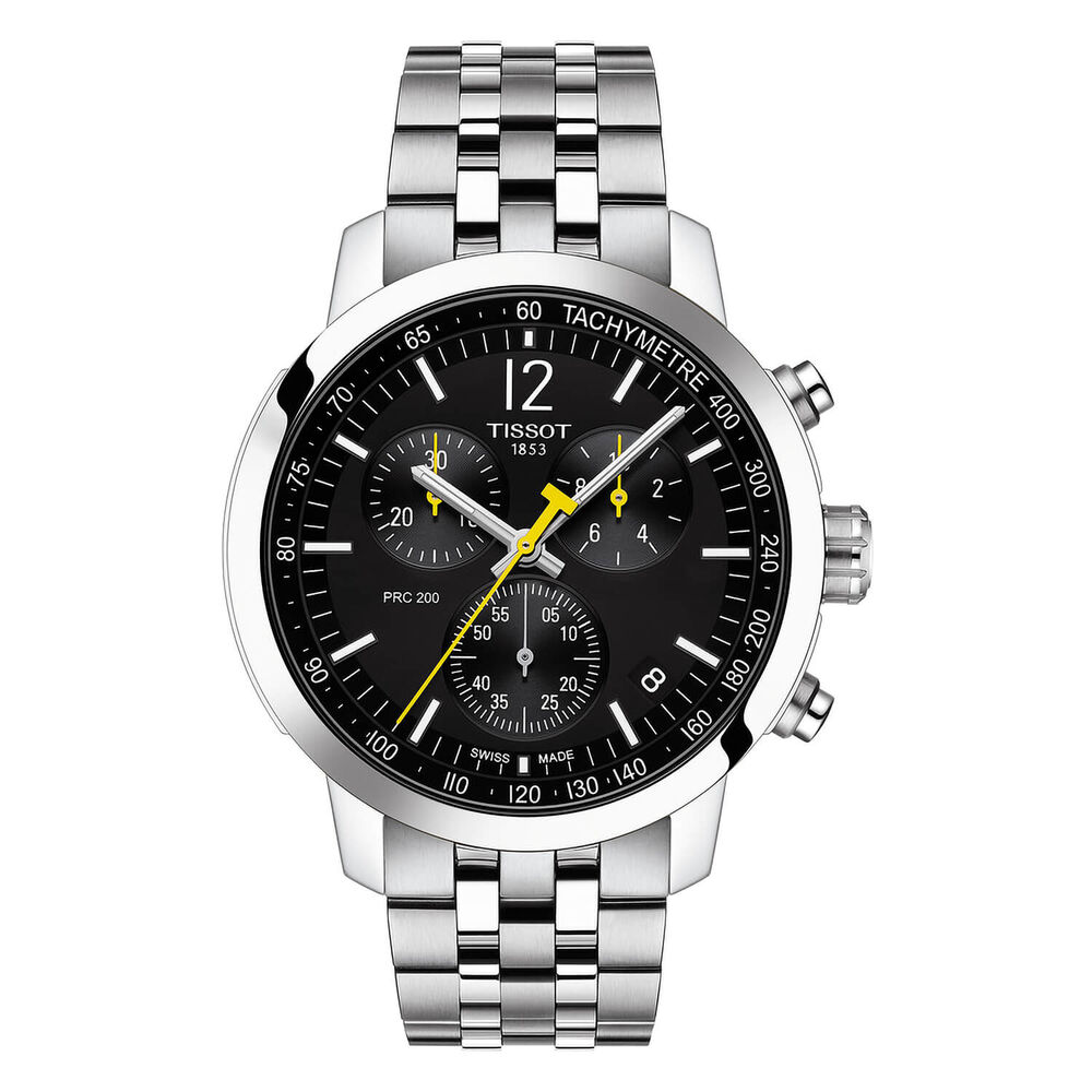 Tissot Prc 200 Collection 42mm Black Dial Mens Watch image number 0