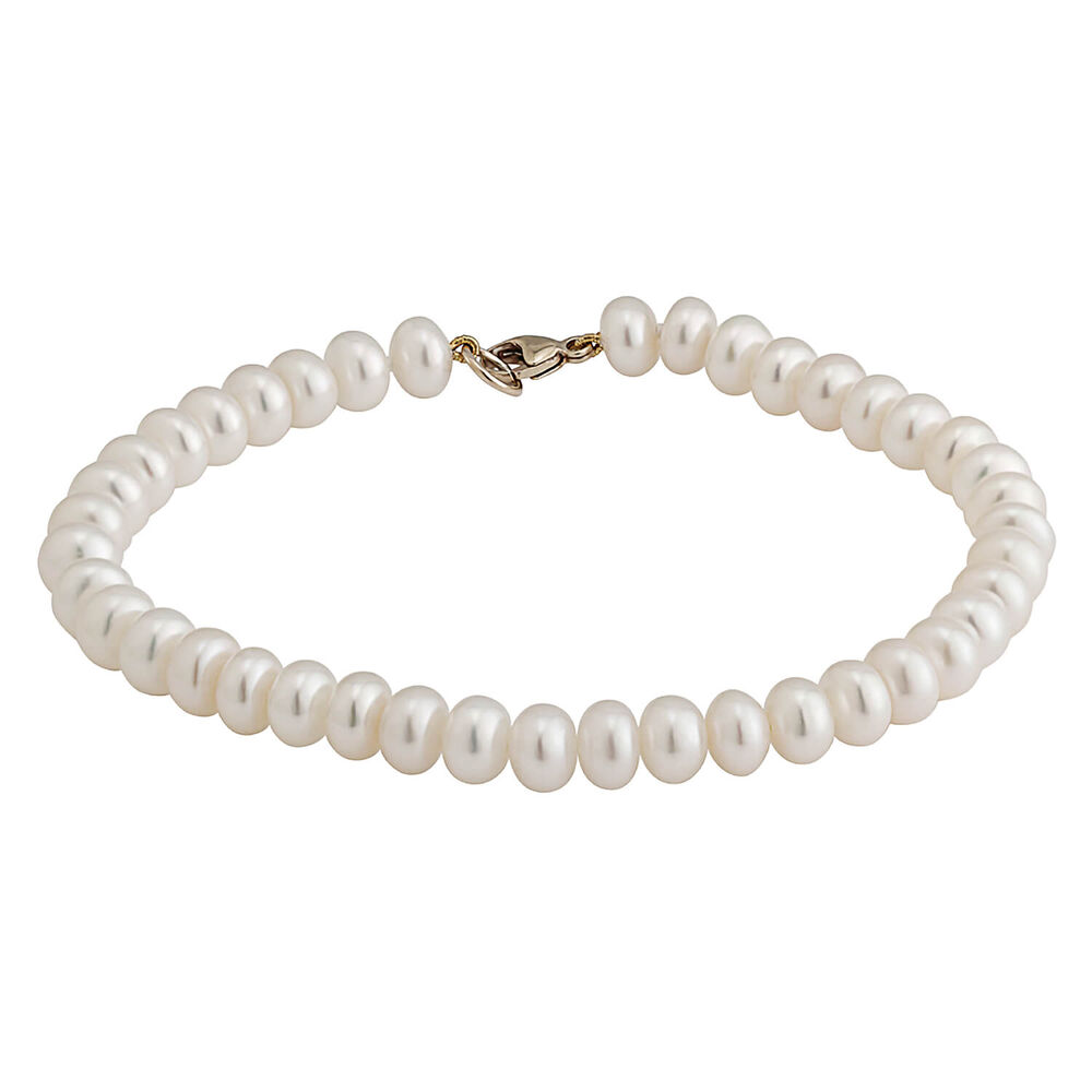 9ct Gold and Pearl Bracelet
