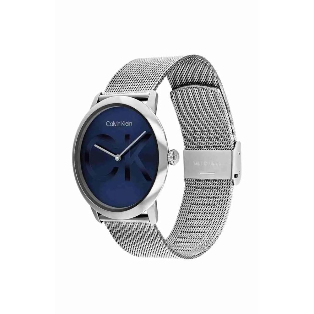 Calvin Klein 40mm Blue Dial Stainless Steel Bracelet Watch image number 1