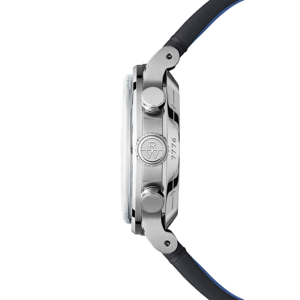 Raymond Weil Millesime Jubilee Limited Edition 39mm Silver Dial Leather Strap Chronograph Watch