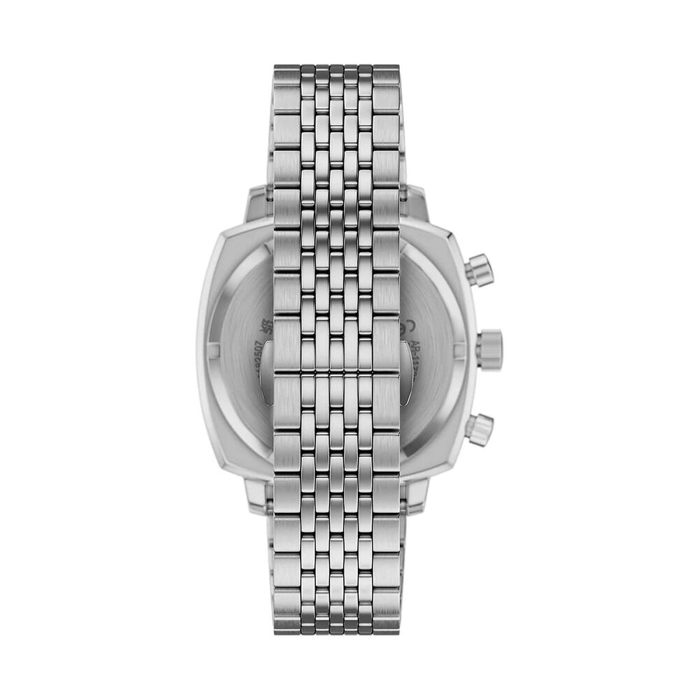 Emporio Armani Carlo 40mm Beige Dial Stainless Steel Bracelet Chronograph Watch