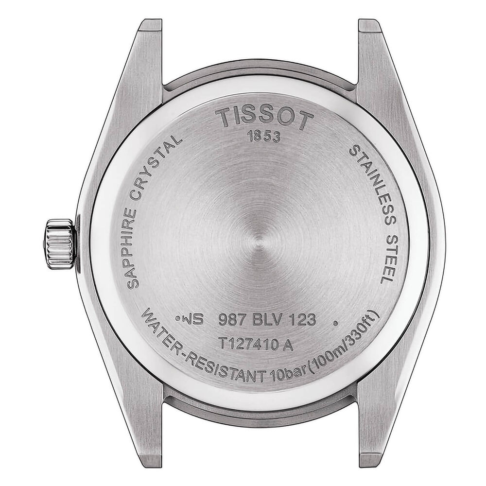 Tissot Gentleman Silver Dial Stainless Steel Strap 40mm Mens Watch