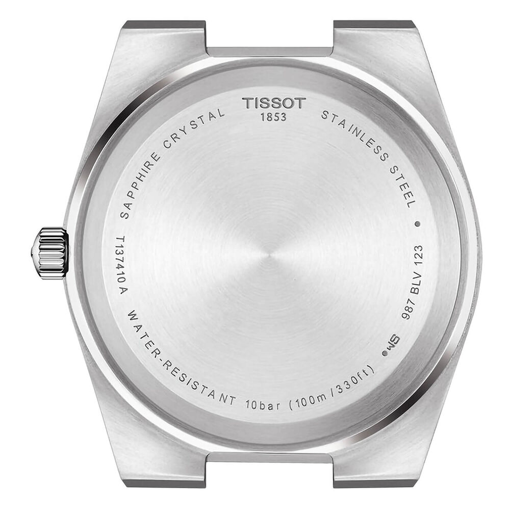 Pre-Owned Tissot PRX 40mm Silver Dial Rose Gold Index Steel Case Bracelet Watch