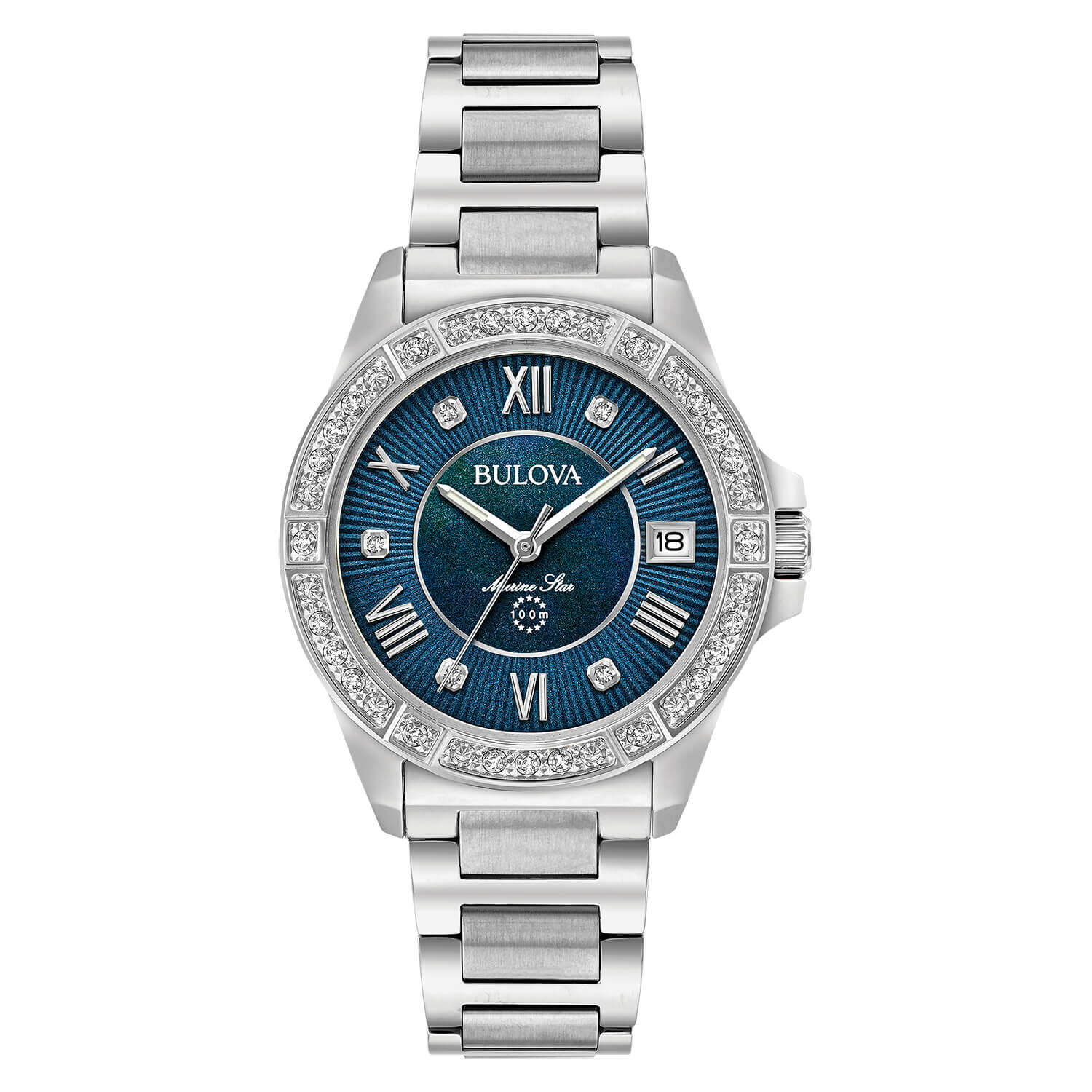 Blue bulova hotsell