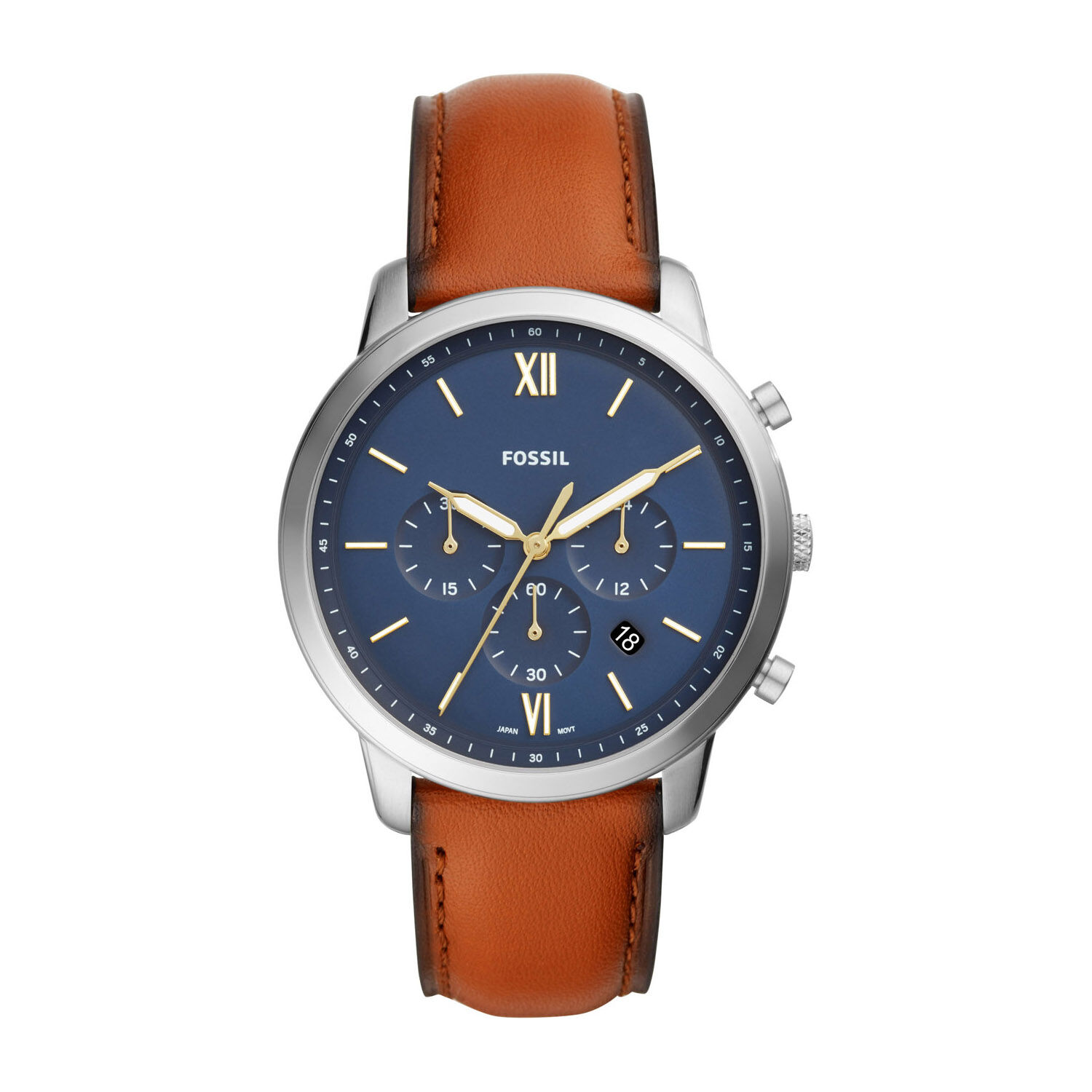 Fossil men's neutra chronograph deals stainless steel quartz watch