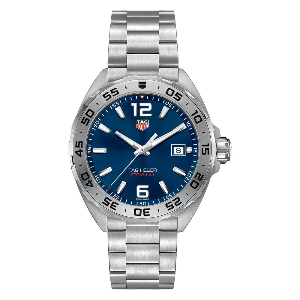 TAG Heuer F1 Blue Dial Steel Bracelet Men's Watch