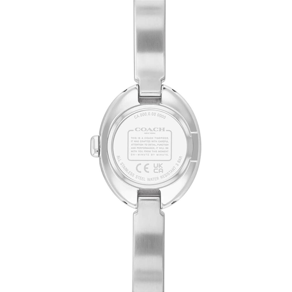 Coach Sammy 22mm Silver Dial Stainless Steel Bracelet Watch