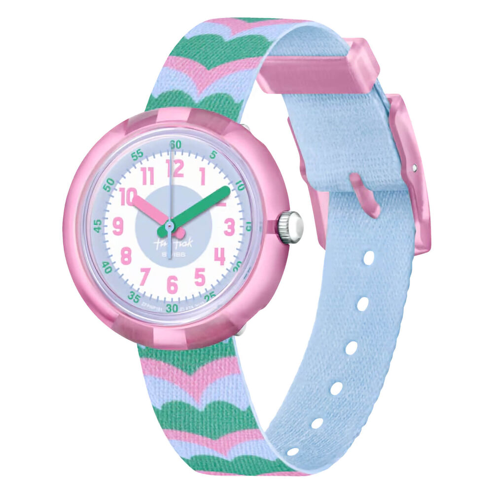 FLIK FLAK Retro Scales 31.85mm Quartz Kids Watch image number 0