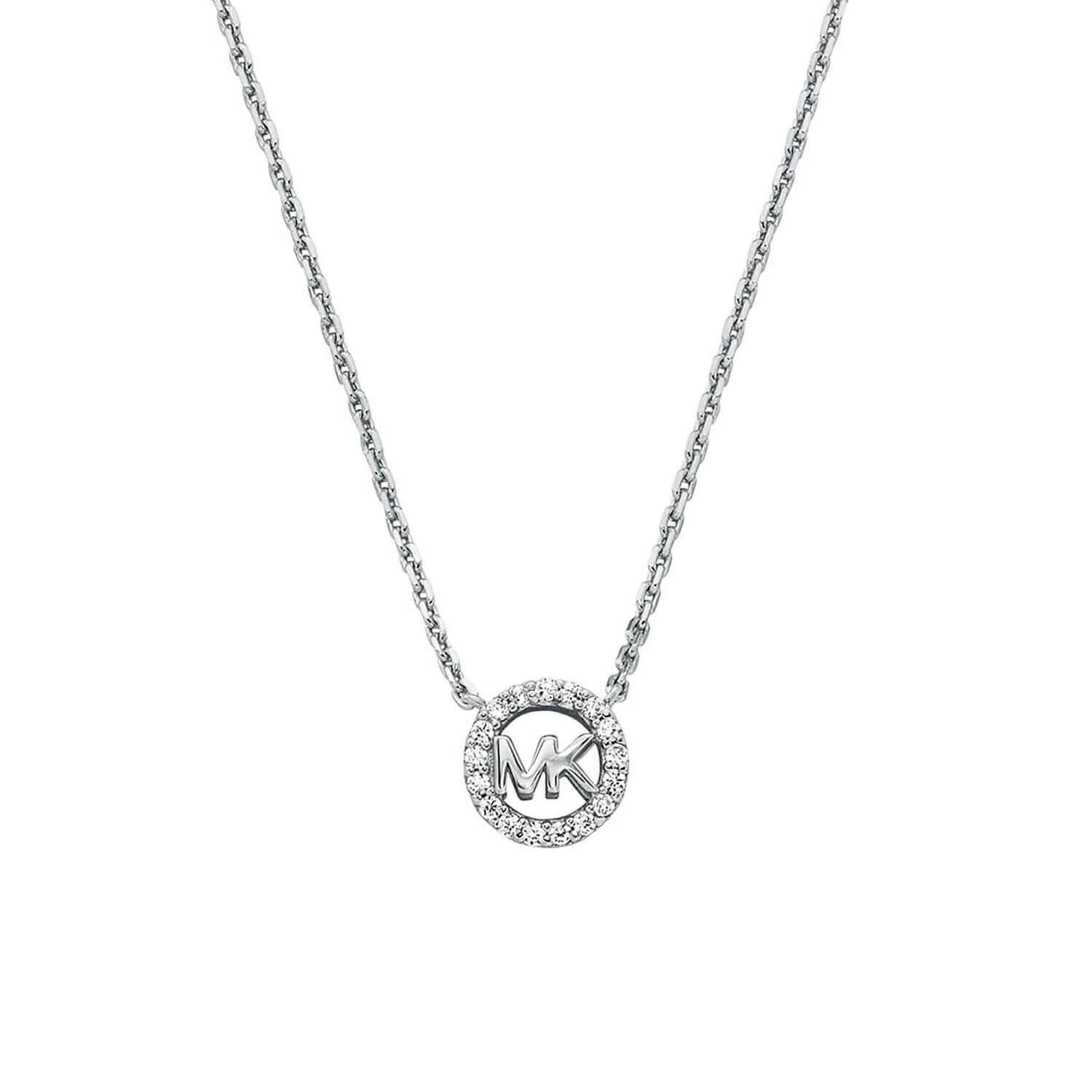 Michael kors circle pendant necklace deals