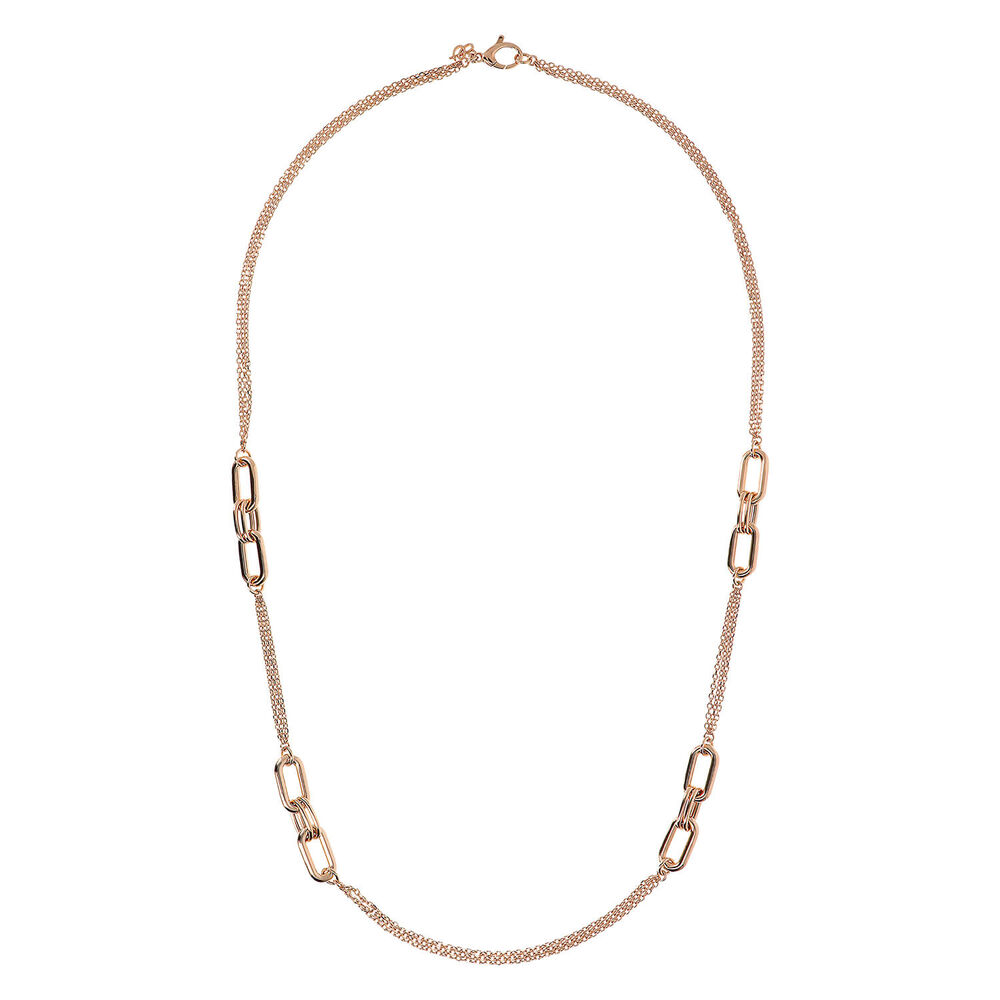 Bronzallure Altissima Collection Infinity Ladies Necklet image number 1