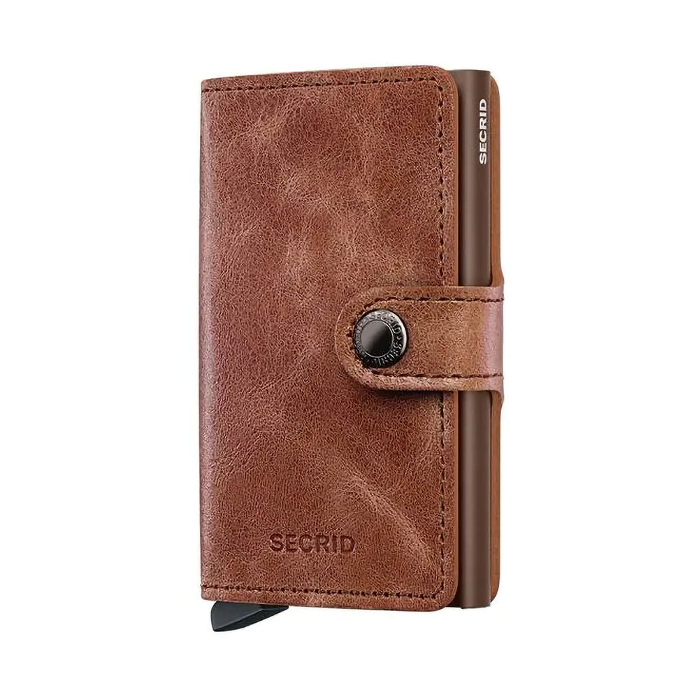 Secrid Vintage Cognac Brown Miniwallet image number 0