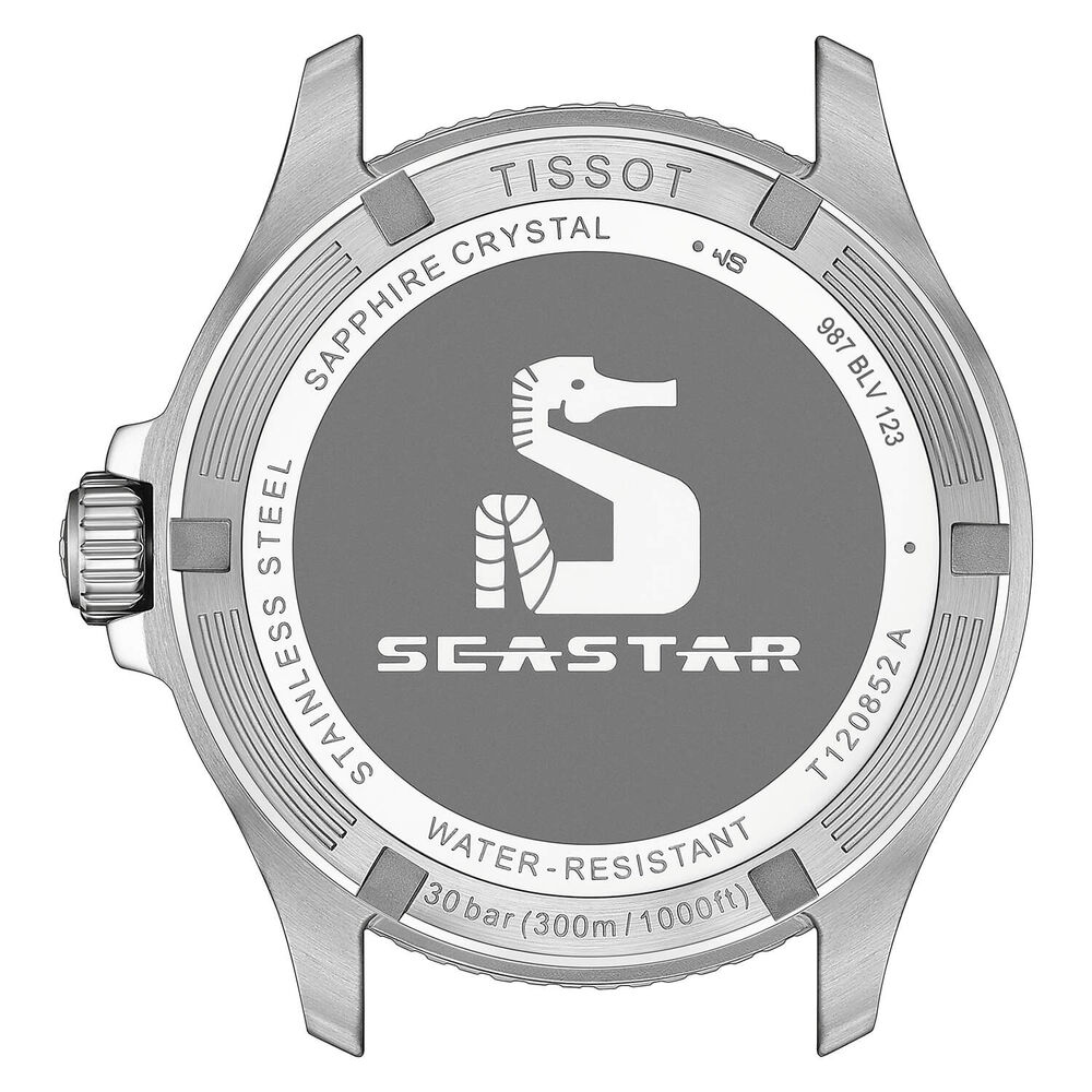 Tissot Seastar 1000 Quartz GMT 40mm Black Dial & Bezel Rubber Strap Watch