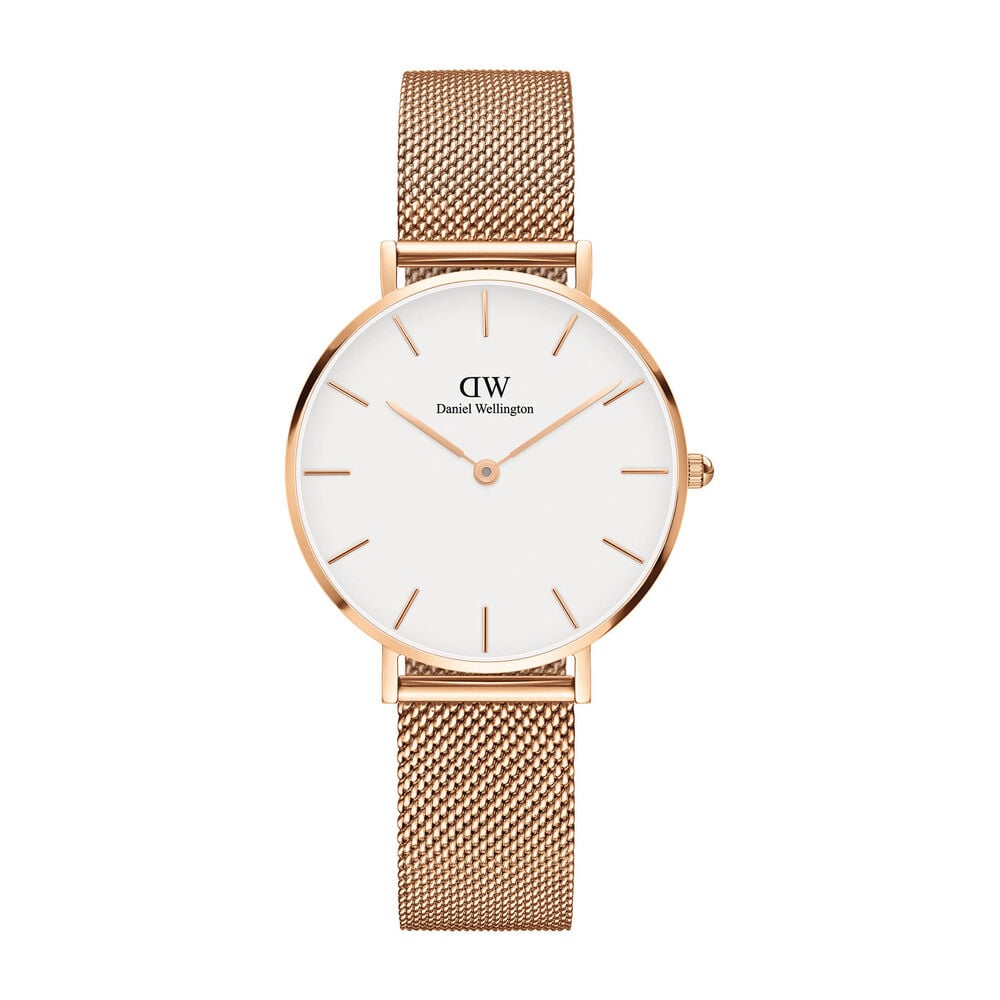 Daniel Wellington Classic Petite Melrose Rose Gold 32mm Ladies' Watch