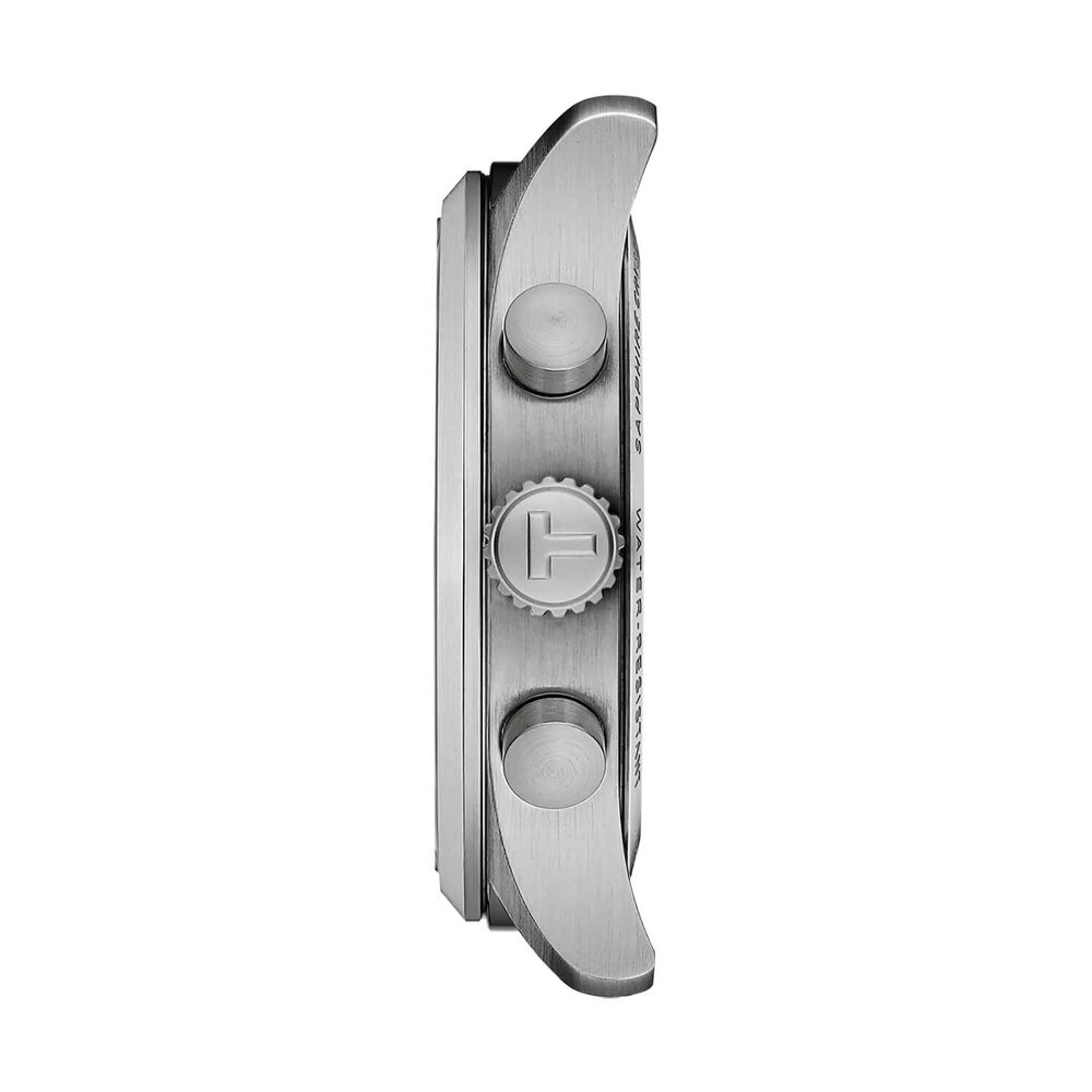 Tissot Chrono L 42mm Black Dial Brown Leather Strap Chronograph Watch