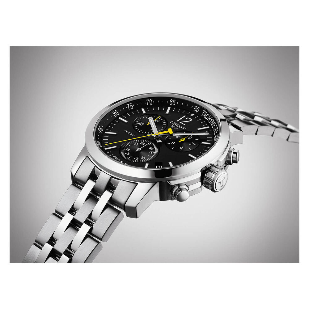 Tissot Prc 200 Collection 42mm Black Dial Mens Watch image number 4
