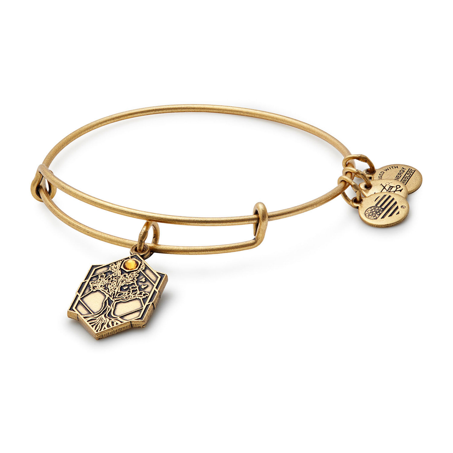 Alex and Ani Rafaelian Gold Tree of Life IV Bangle