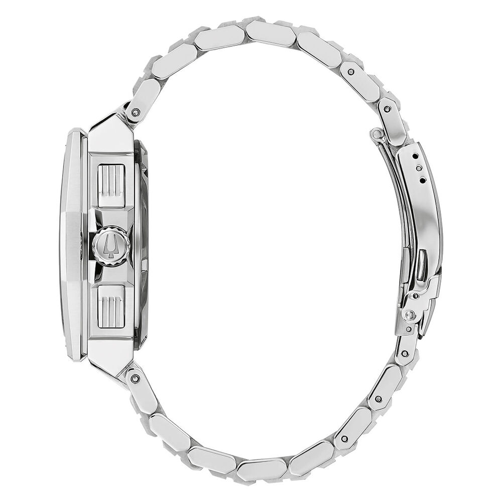 Bulova Precisionist X Chronograph 45mm Blue Dial Bracelet Watch image number 2