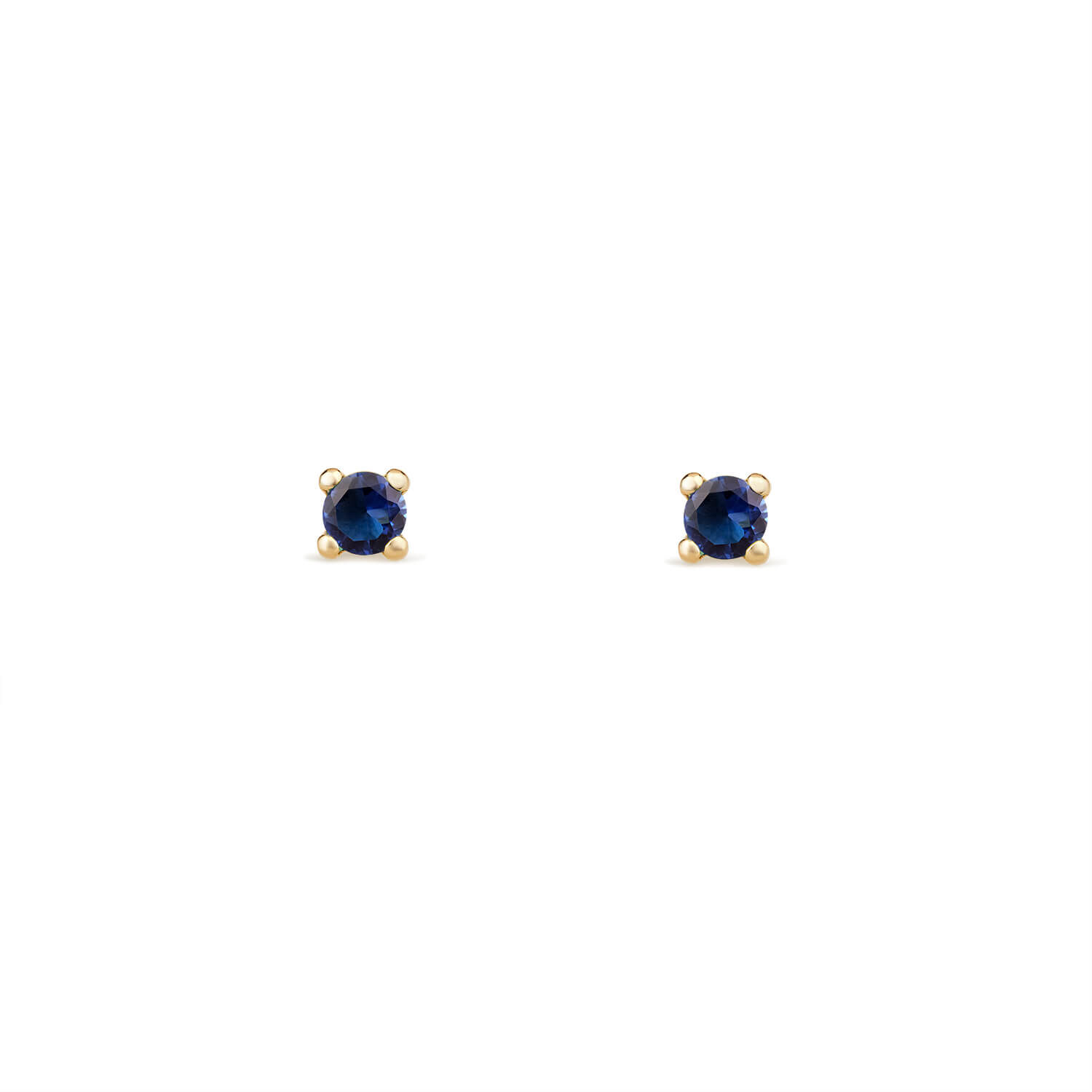 Dark top blue earrings