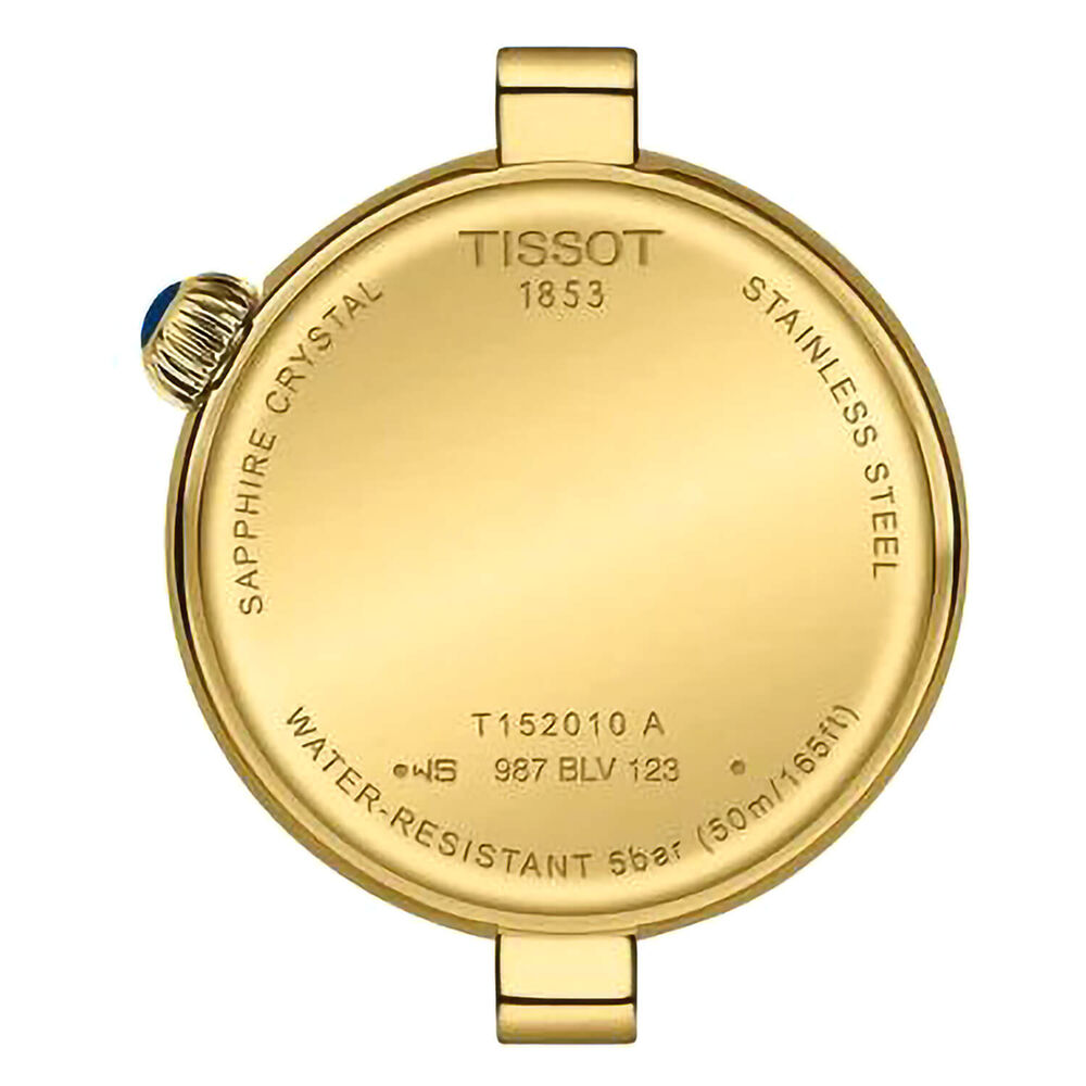 Tissot Desir 28mm Mother of Pearl Dial Gold Tone Stainless Steel Bracelet Watch
