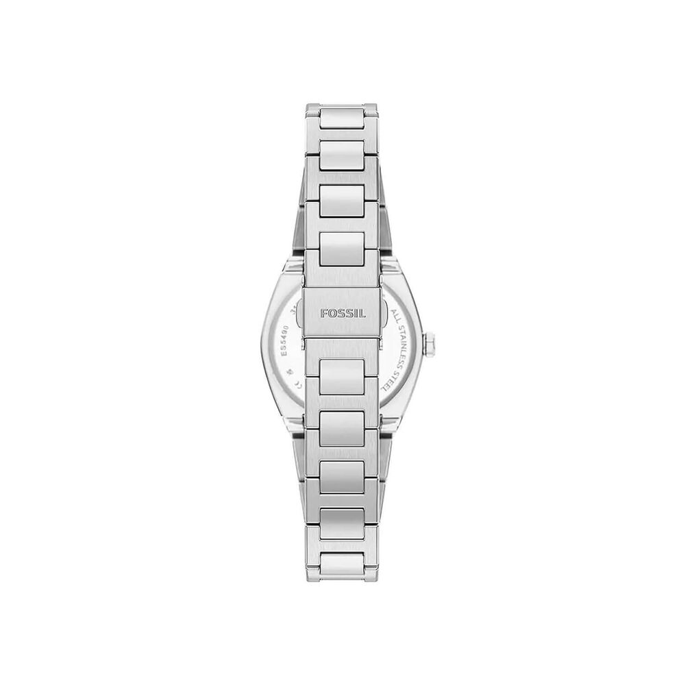 Fossil Everett 30mm Silver Dial Steel Bracelet Watch