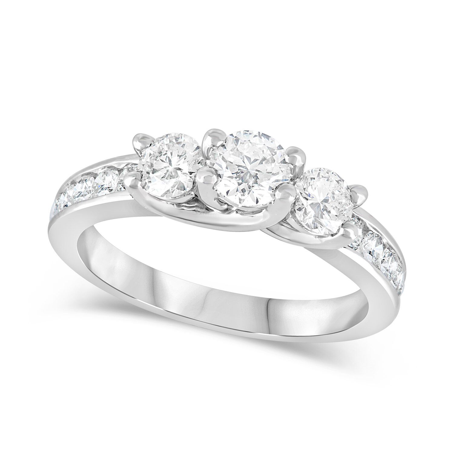 18 carat white shop gold ring price