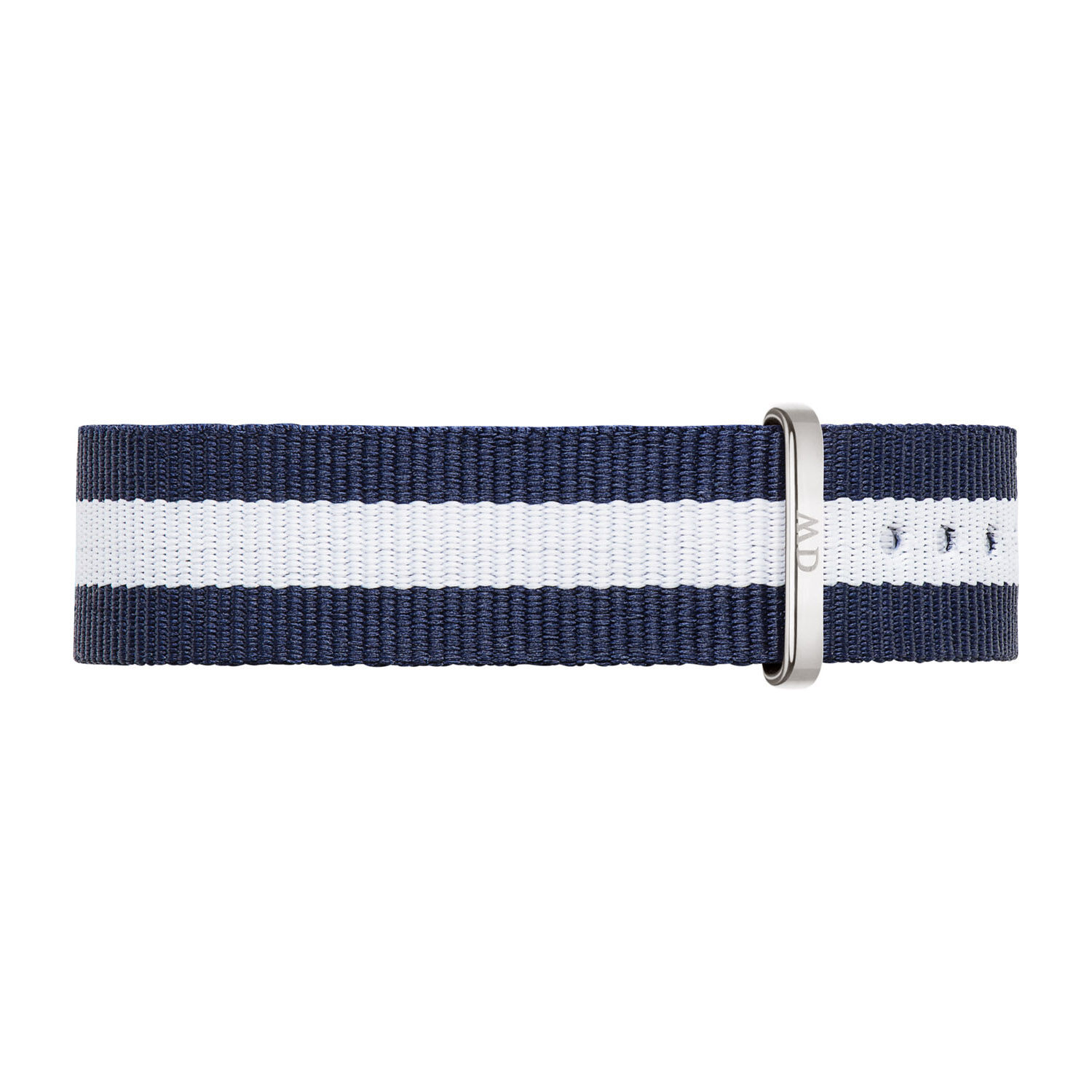 Daniel Wellington Glasgow 18mm White And Navy Nato Strap