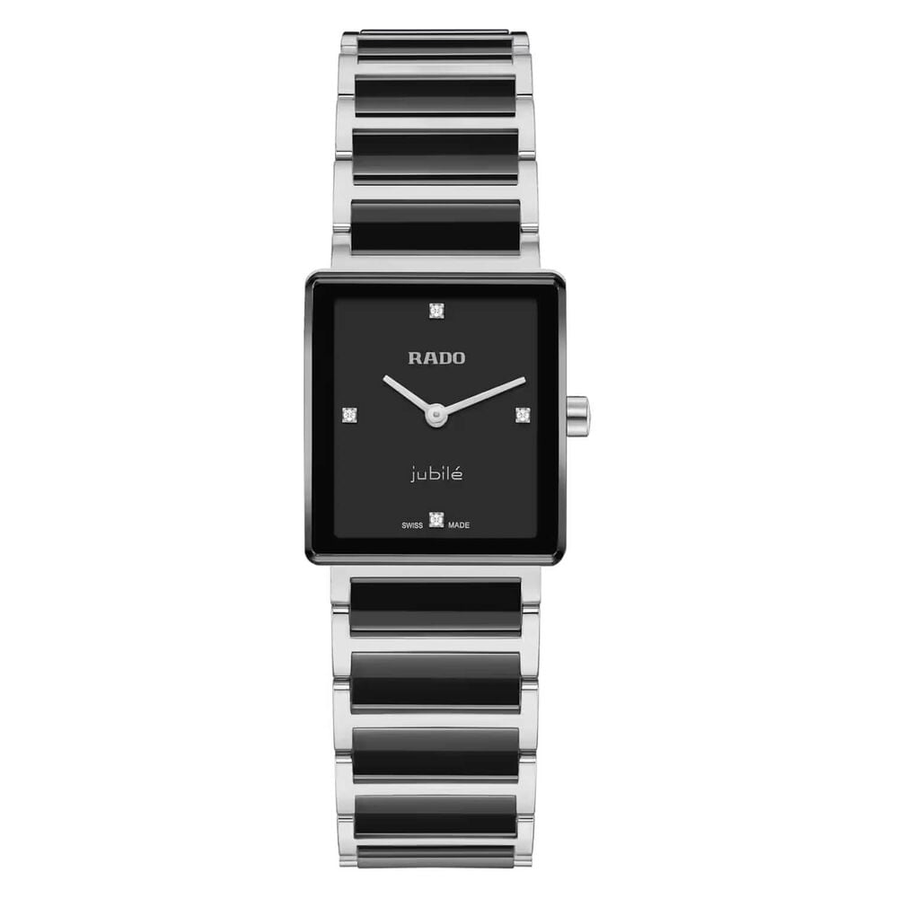 Rado Integral Diamonds 23mm Black Dial Bracelet Watch