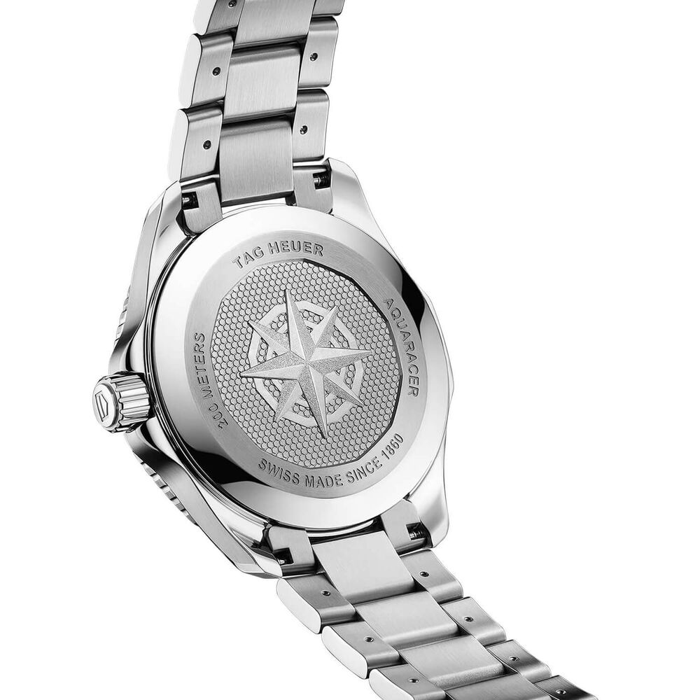 TAG Heuer Aquaracer Professional 200 Quartz 40mm Silver Dial Steel Case Bracelet Watch image number 5