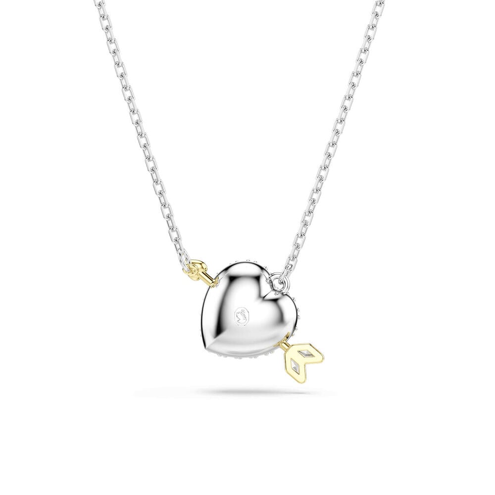 Swarovski Idyllia Cubic Zirconia Mixed Metal Finished Heart Pendant