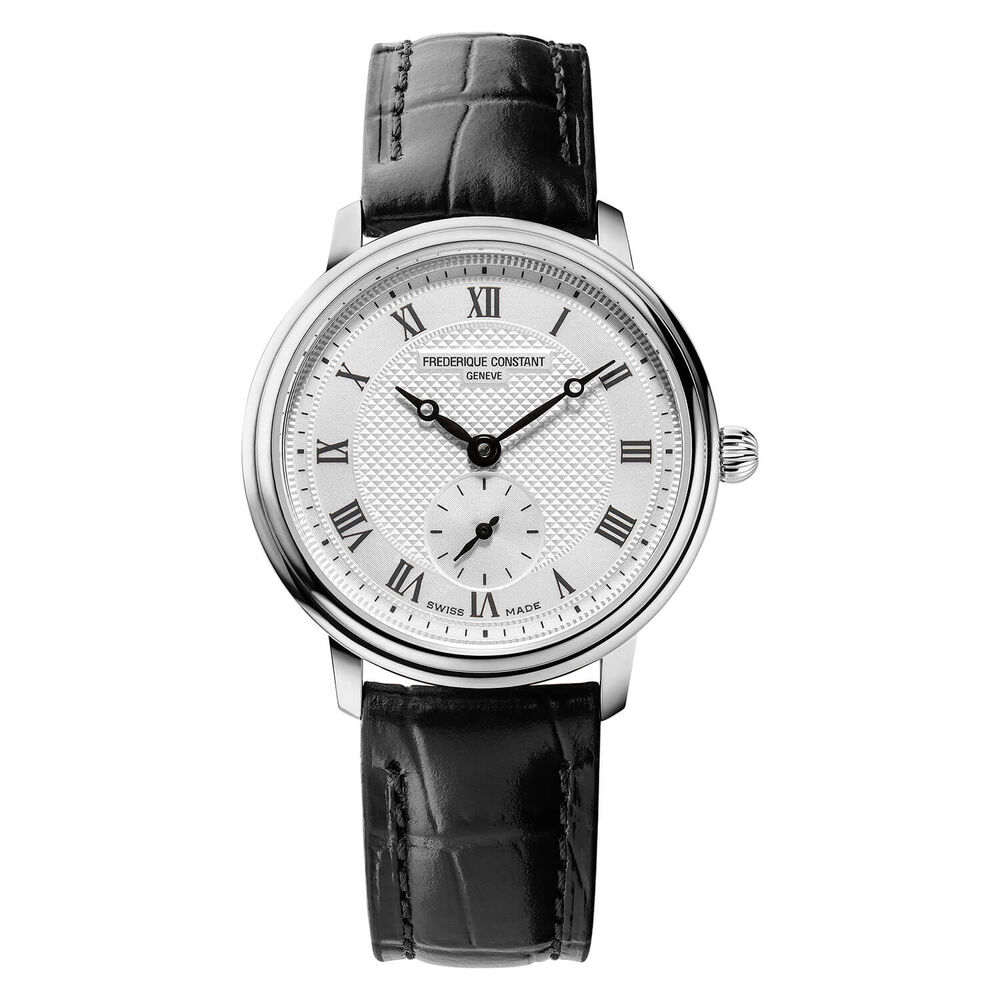 Frederique Constant Slimline Round Dial Black Strap Ladies Watch image number 0