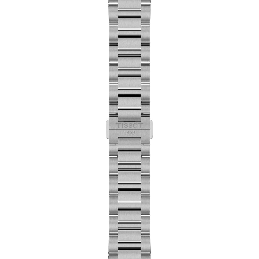 Tissot PRC 100 Solar 39mm Silver Dial Steel Bracelet Watch image number 5