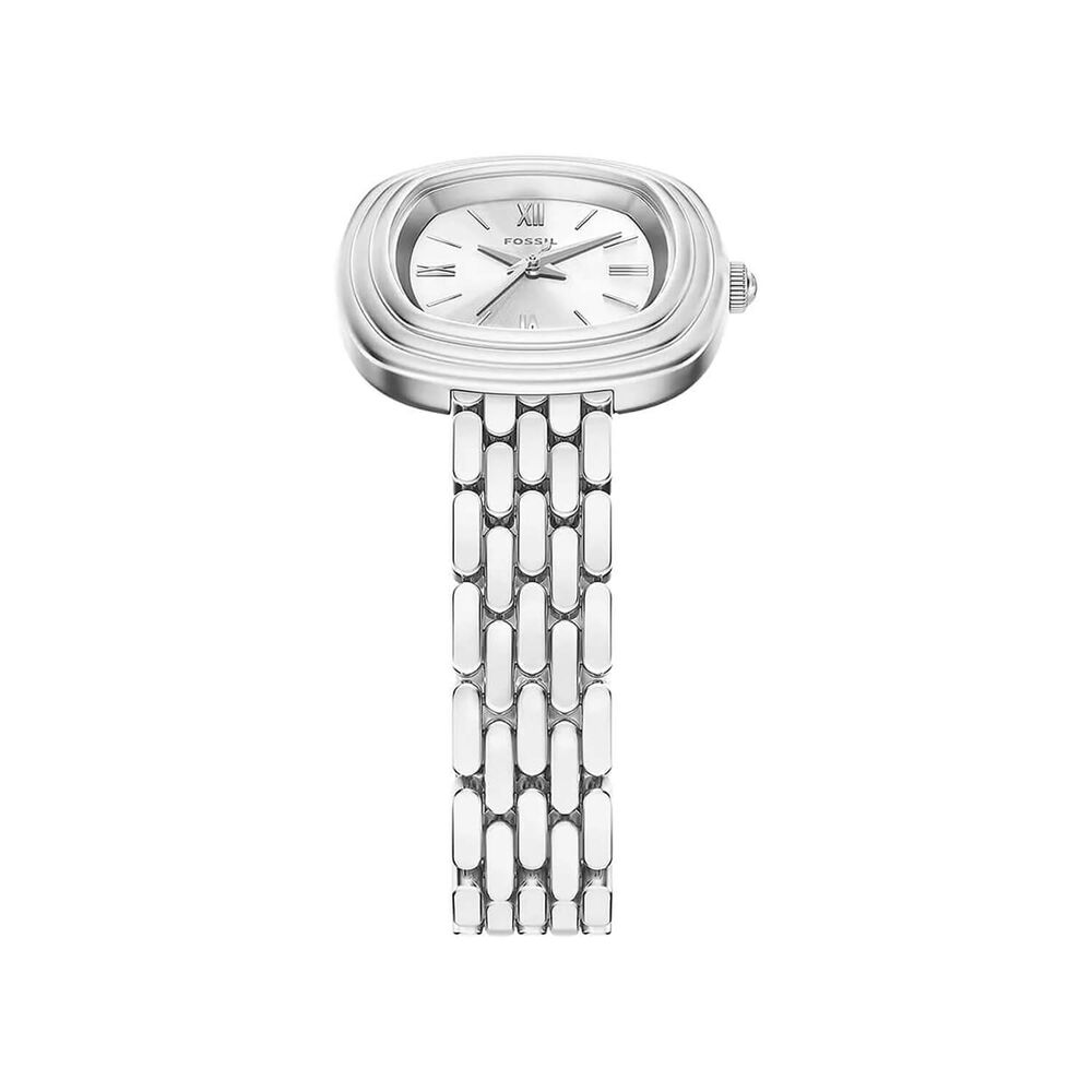 Fossil Emerson 30mm Silver Dial Steel Bracelet Watch