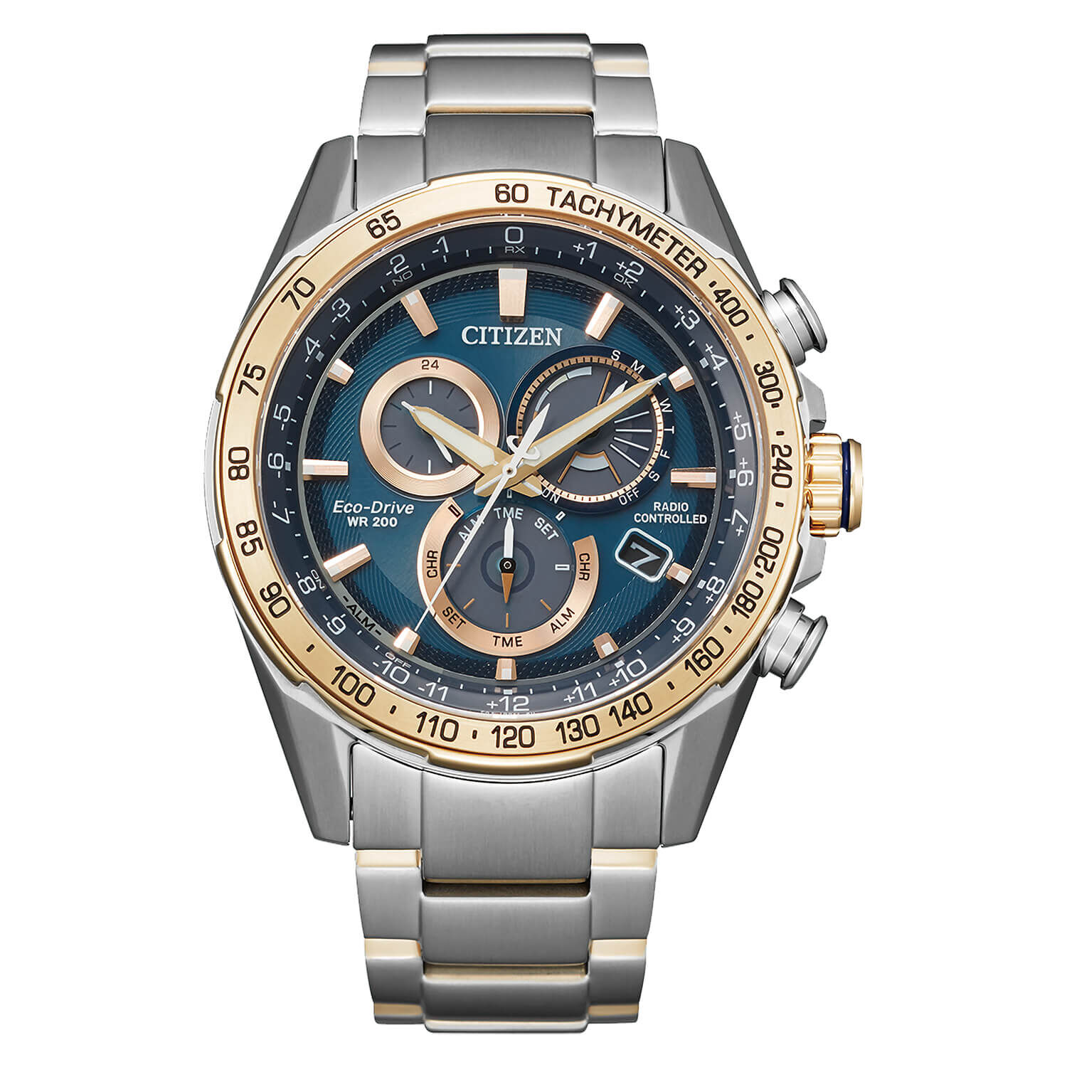 Citizen blue deals and yellow watch