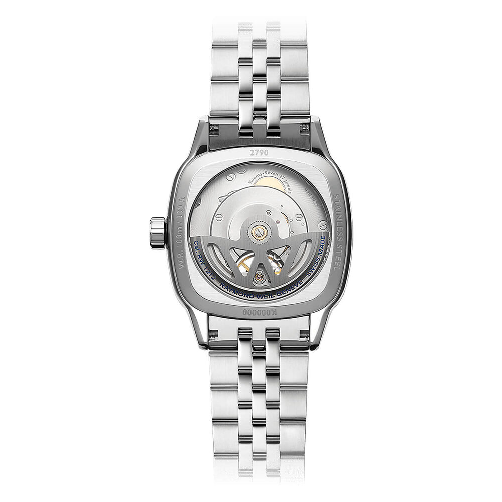 Raymond Weil Freelancer Calibre RW1212 Automatic 40x40mm Green Dial Steel Bracelet Watch image number 1