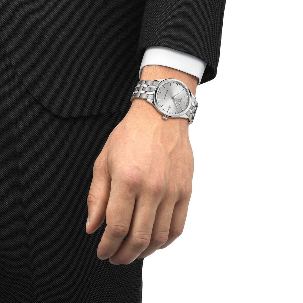 Tissot Classic Dream 40mm Silver Dial Steel Bracelet Watch